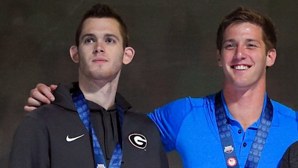 Gunnar Bentz, left, was stopped from leaving Brazil, while authorities have also said James Feigen will be prevented from heading back to the US.