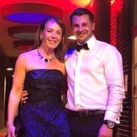 Melissa Caddick and husband Anthony Koletti during their marriage.