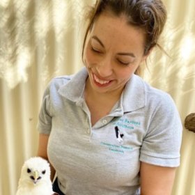 Ornithologist Dr Vicki Thomson says big birds are less likely to be disturbed by construction.