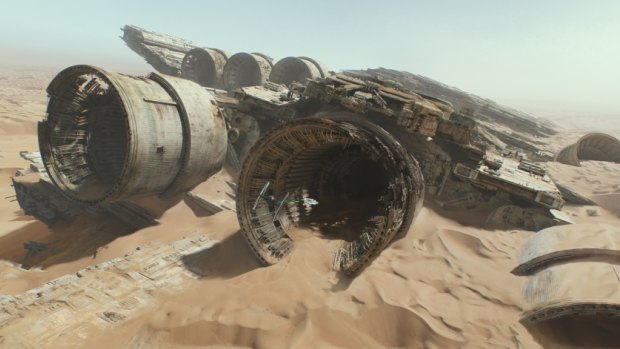 <i>Star Wars: The Force Awakens</i> has set a new box office record. 