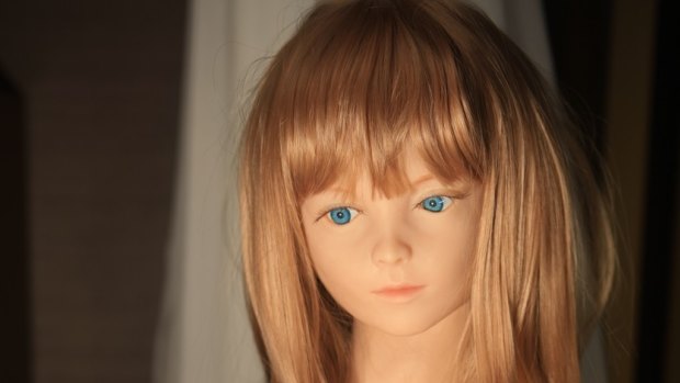 The life-size dolls resemble children as young as five.