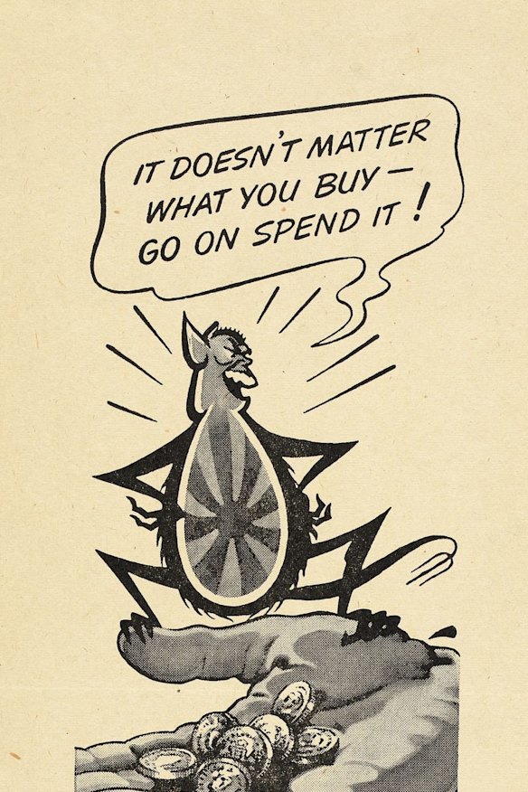 Beware of the squander bug, c.1942-45.