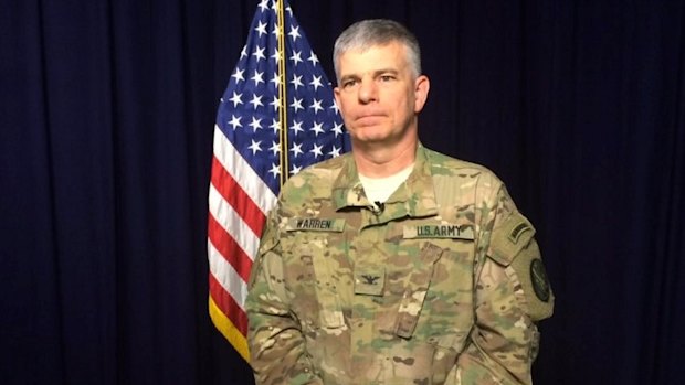 Colonel Steve Warren, spokesman for Operation Inherent Resolve.