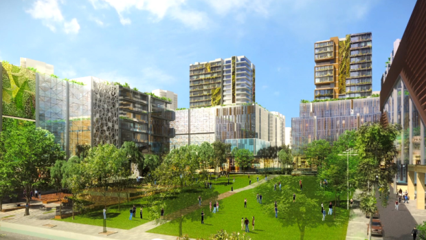 Towers planned for Sydney Olympic Park.