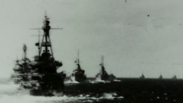US taskforce during the Battle of the Coral Sea.
