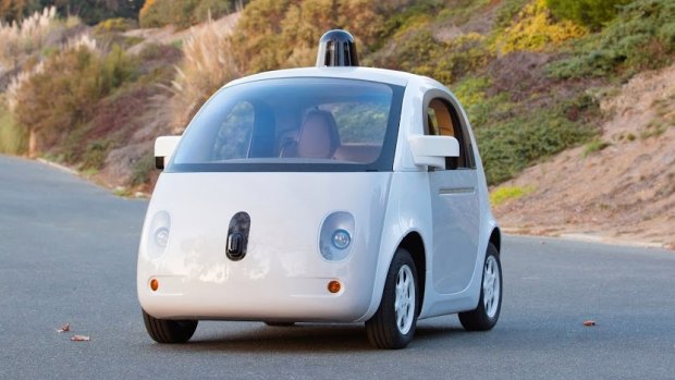 Google's self-driving car.