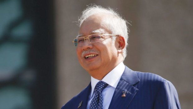 Malaysian Prime Minister Najib Razak, who is under attack over personal spending.