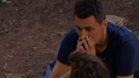 Bernard Tomic looked on edge in last night's episode of I'm A Celebrity ... Get Me Out of Here.