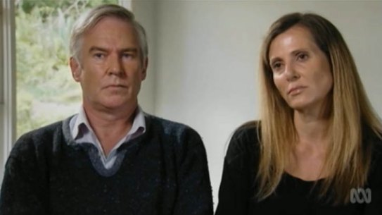 Michael Lawler with his partner Kathy Jackson.