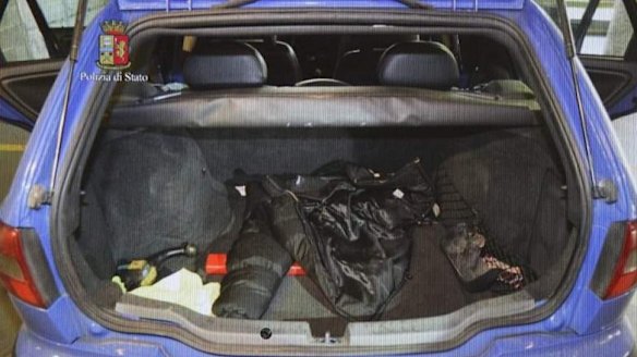 Ayling told investigators at the time that she was bound and stuffed into a duffel bag, then transported in the trunk of a car.