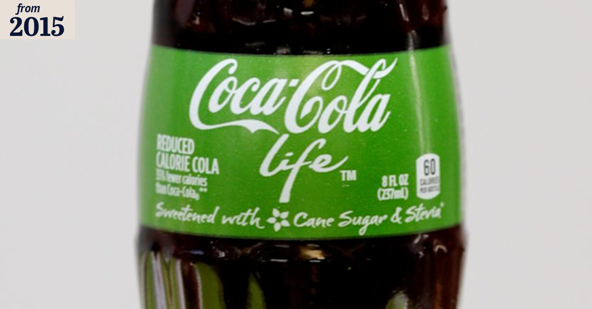 Coca-Cola Life falling short of sales expectations