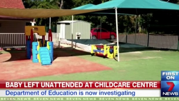 Little Smarts childcare centre in Blaxland, where a one-year-old boy was left locked up.