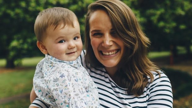 Polly Dunning has calculated that if she returns to full-time work her family would have to fork out $32,900 in childcare fees for her son, Alfred.