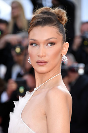 Bella Hadid at Cannes Film Festival in 2019. 