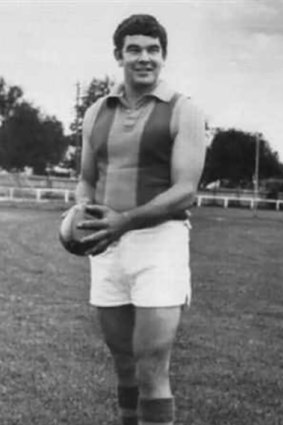 Ron Best during his days playing for Golden Square. 