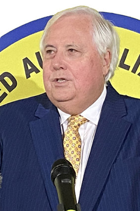 Clive Palmer originally said his party would put the major parties “last” on how-to-vote cards.