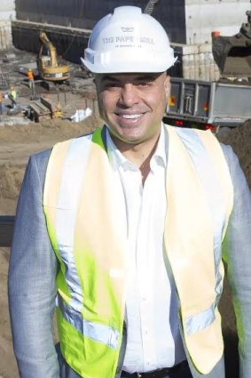 Property developer Joe Nahas.