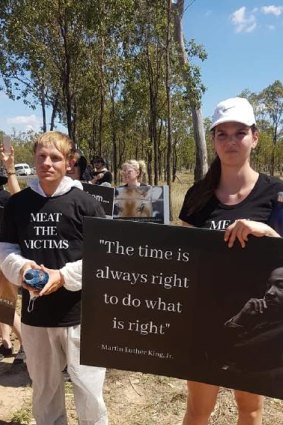 Animal Activist Collective last month entered a southern Queensland feedlot unlawfully.