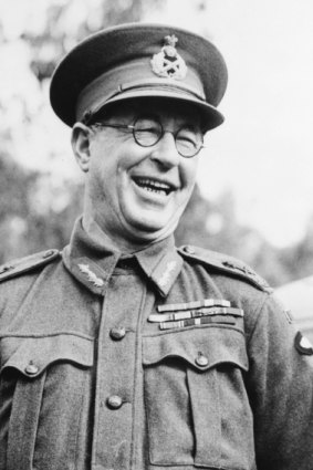 Stanley Savige during WWII.
