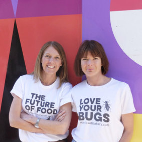 Ruth Galloway (R) and Cath Riley (L) from The Cricket Bakery. 