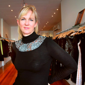 Fashion designer Lisa Barron.