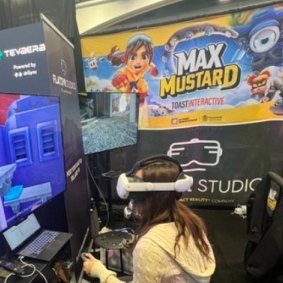 VR 游戏让玩家沉浸在另一个现实中。
