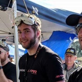 Andrew McAdam at the 2018 Mission Foods Drone Nationals in Fremantle. 