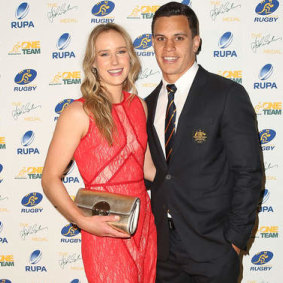 Cricket superstar Ellyse Perry and Aussie rugby union player Matt Toomua confirmed their split in July.