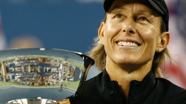 Martina Navratilova says it's time for a name change to Margaret Court Arena.