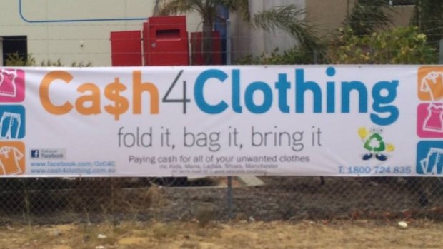Cash4Clothing is offering 50 cents per kilogram for unwanted clothing.