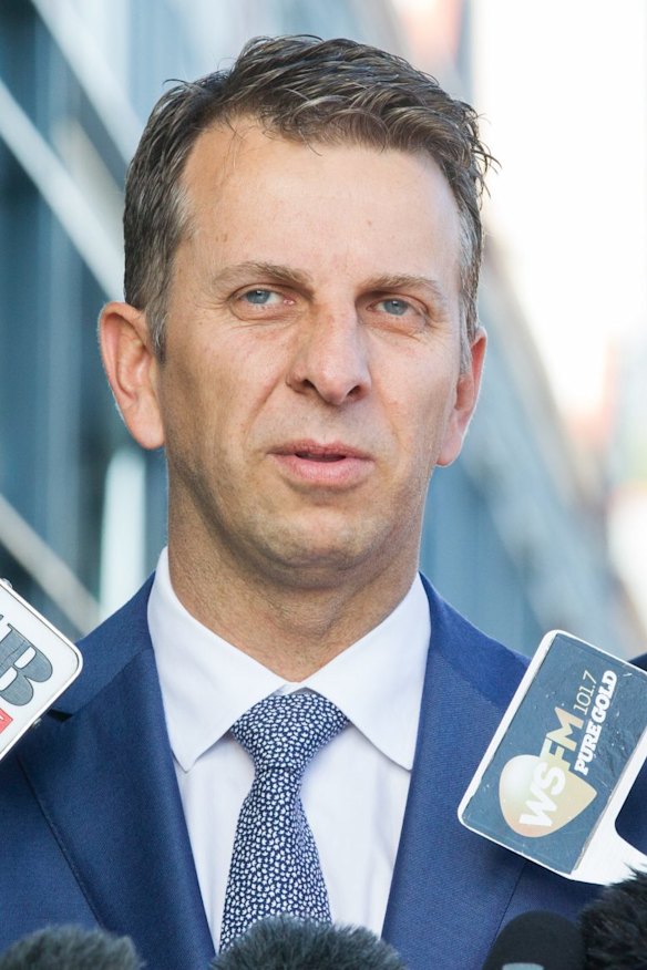 "The biggest upheaval to the CBD in generations": Andrew Constance.