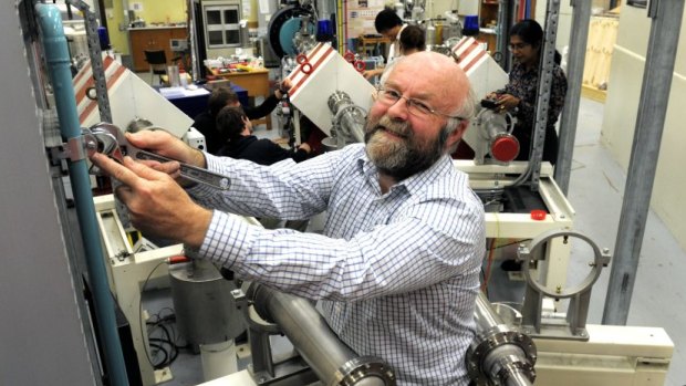 Professor David Hinde, director of the heavy ion accelerator facility at the Department of Nuclear Physics, ANU.