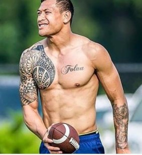 Committed to the 15-man game: Israel Folau.