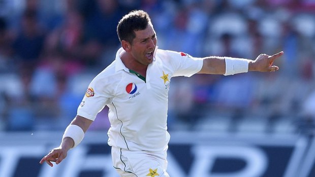 Unstoppable: Yasir Shah bowled Pakistan to a famous Test victory over England at Lords.