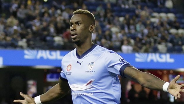 Best yet to come: Graham Arnold predicts that we'll see more of Bernie Ibini this season.