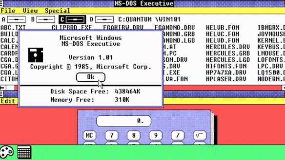 Windows 1.0 review: looking back to the start of Microsoft's endeavour ...