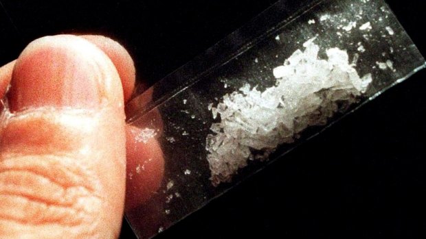 Party drug: Luke Griffith's horses reportedly returned positive swabs for methamphetamine.