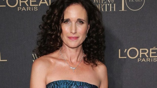 Andie MacDowell was not impressed with the service on her recent American Airlines flight. 