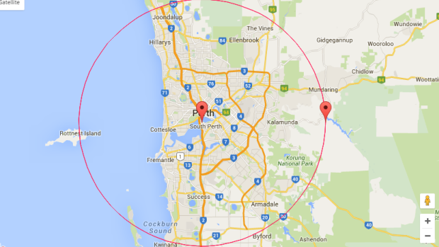 Do you live in Perth's 'squirrel' circle?  