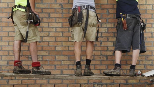 More tradespeople will be needed for projects accelerated in the NSW budget. 