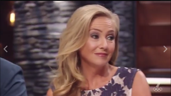 Guest judge Liz Egan can't hide her feelings.