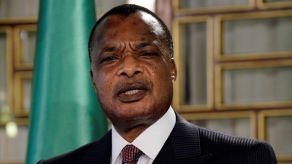 President Denis Sassou Nguesso.