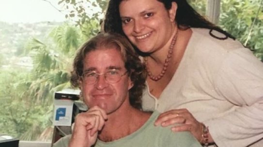 Roxanne Hughes with James Ricketson.