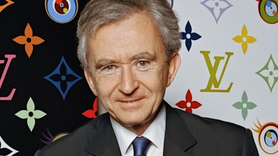 Chairman of LVMH, Bernard Arnault.