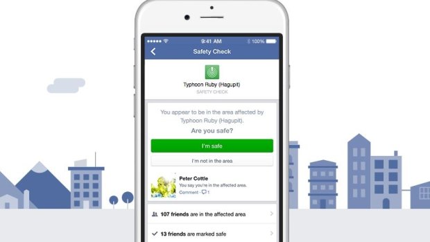 The Paris terror attacks marked the first time that Facebook's Safety Check feature was activated in response to a conflict situation.