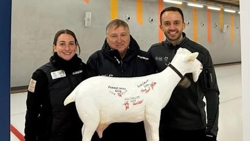 In Switzerland, they won a goat. Now these Aussie curlers want an Olympic medal