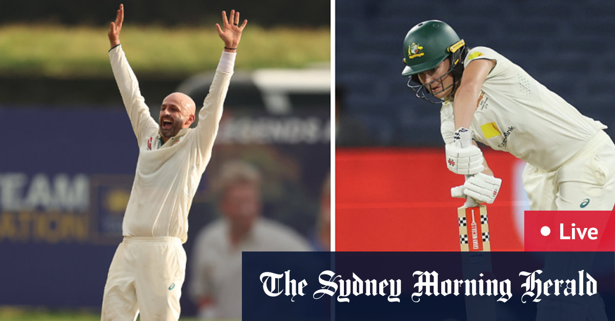 Test cricket as it happened: Sutherland out for 163 as Mooney finishes 98 not out at MCG; play abandoned in Galle