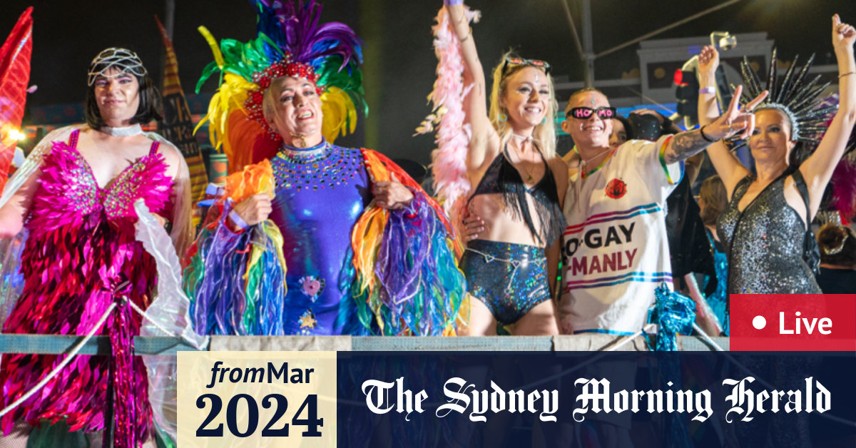 sydney mardi gras road closures 2025 map