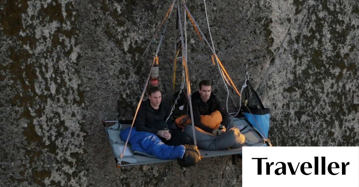 You can now spend the night hanging from one of Victoria's highest cliffs - Vimarsana News
