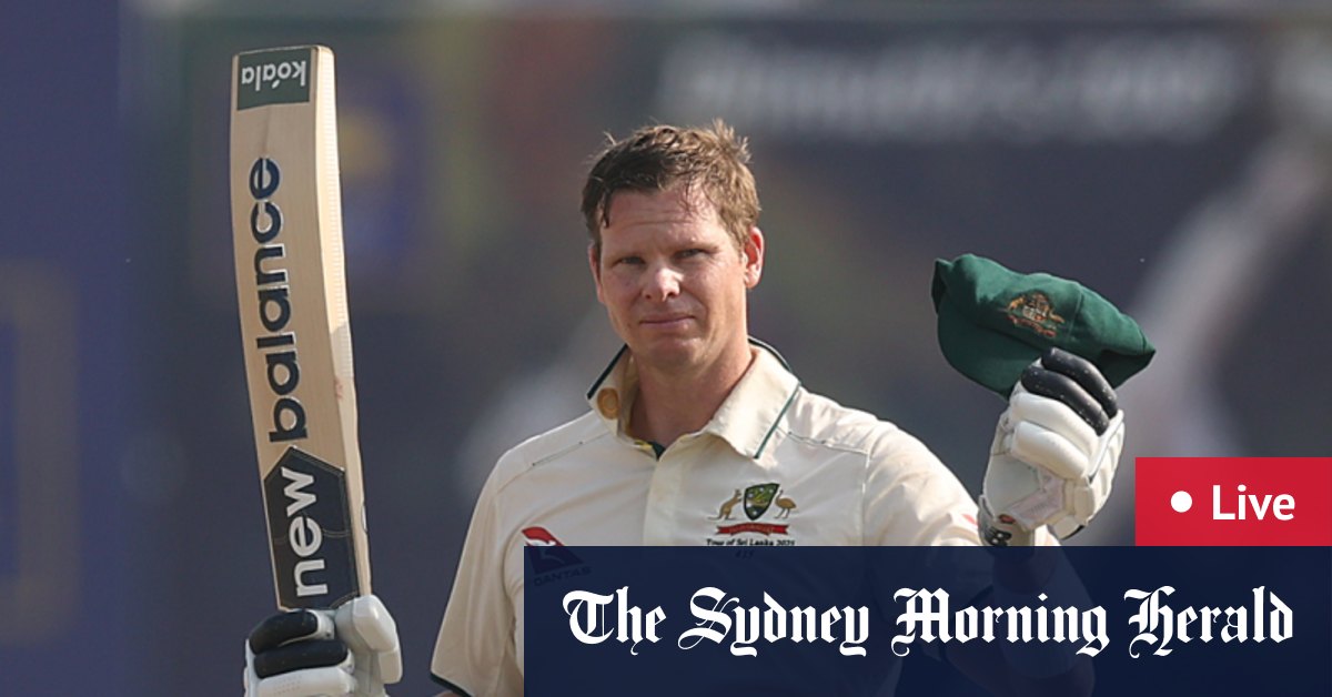 Test cricket as it happened: Smith, Carey score tons as Australia take control of second Test against Sri Lanka